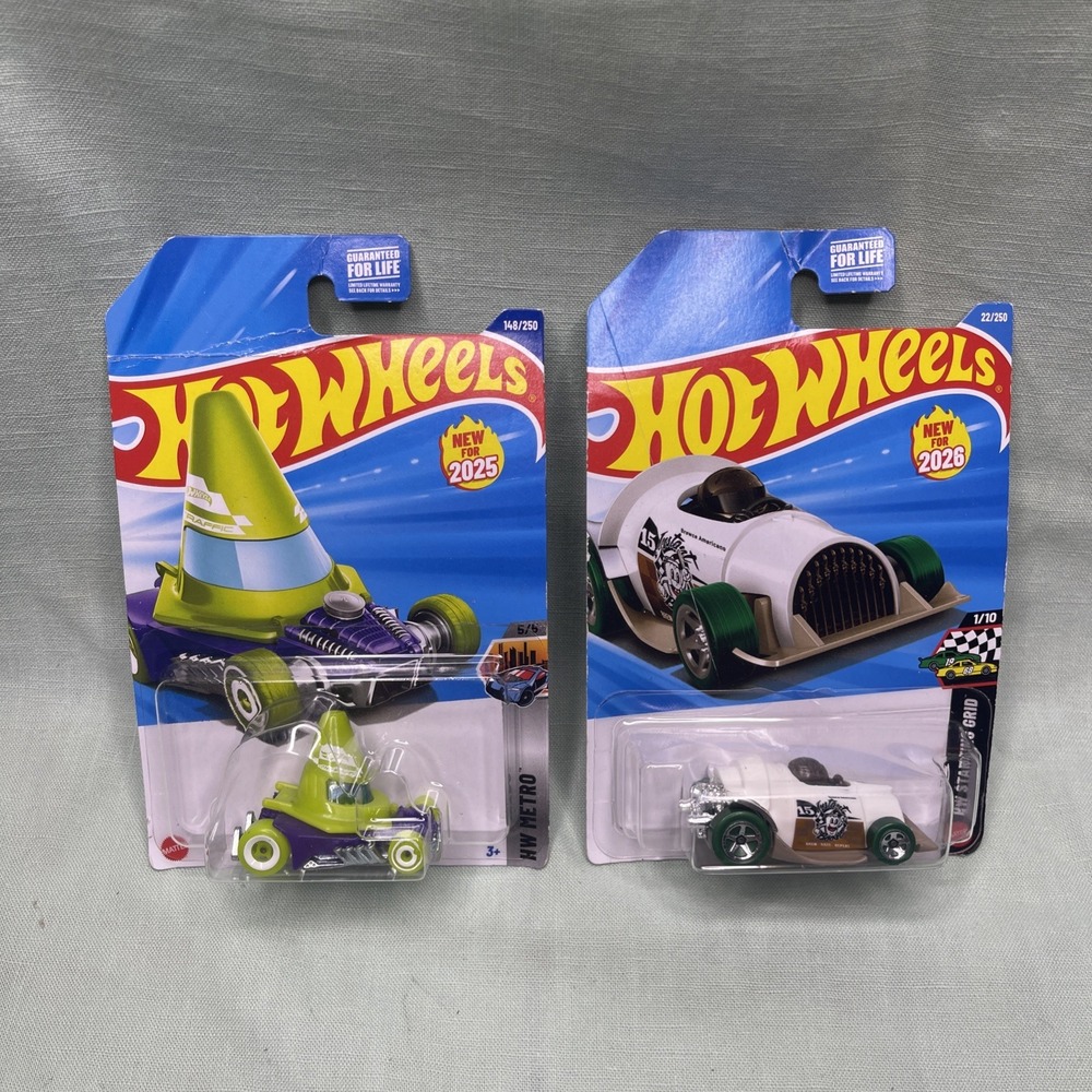 Hot Wheels Cone Shaker & Instant Boost Lot Of 2 Sealed Cars 2025 2026 Mattel